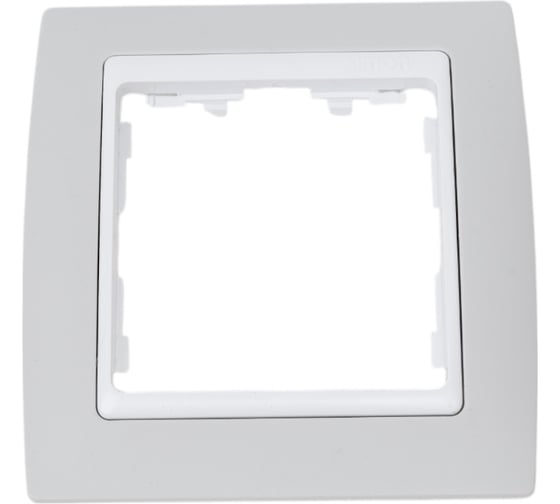 Изображение товара Рамка Simon декоративная, 1 пост, S82, серый-белый 82611-33