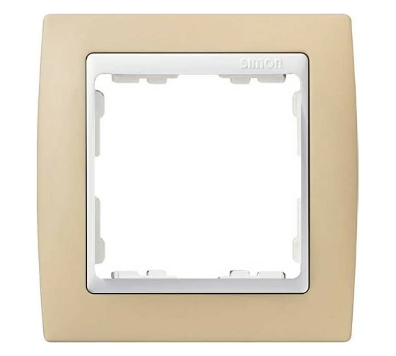 Изображение товара Рамка Simon декоративная, 1 пост, S82, кремовый-белый 82611-31