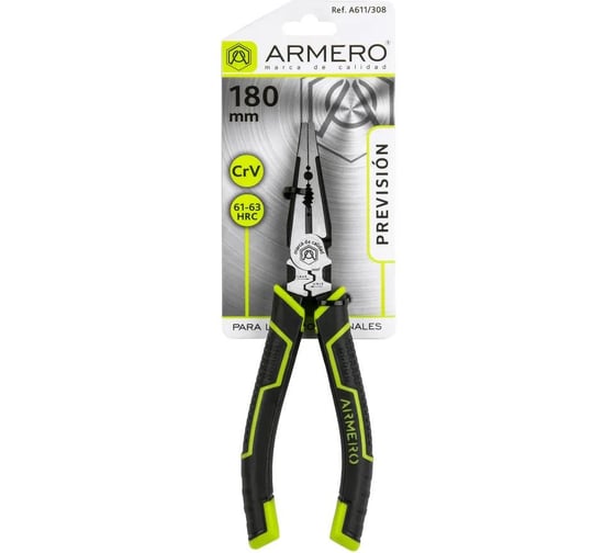 Изображение товара Тонкогубцы многофункциональные Armero A611/308 180 мм AR10-308