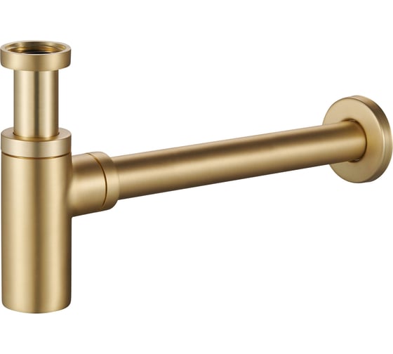 Изображение товара Сифон для раковины RAGLO золотой сатин R600.20.03