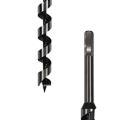 Изображение товара Сверло по дереву спиральное витое 35x220 мм, спираль Левиса, наконечник 1/4 HEX-С TORGWIN T246741