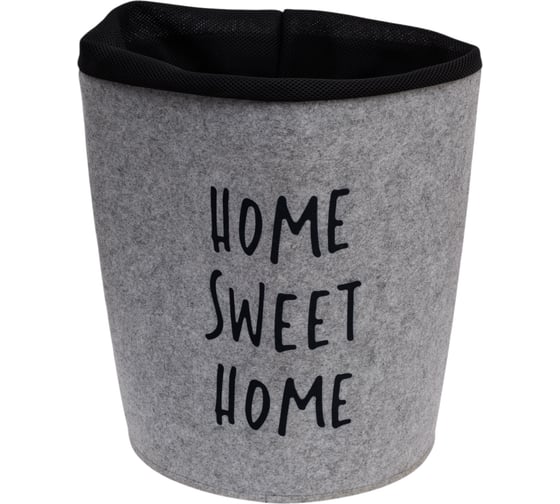 Изображение товара Органайзер для хранения Eva "Корзина для белья "SWEET HOME", на завязках, 40x32x48 см, 42 л Я4755