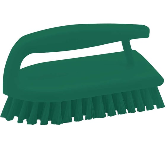 Изображение товара Щетка-скребок ручная (утюжок) SHIANKU 165x25 мм жесткая, зеленый SHI-111072