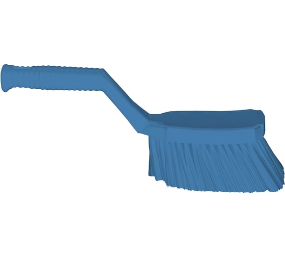 Изображение товара Щетка ручная широкая SHIANKU с изогнутой ручкой 320x50 мм мягкая, синий SHI-26313