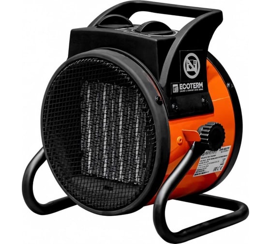 Изображение товара Нагреватель воздуха ECOTERM электрический EHR-02/1F ET3722-1