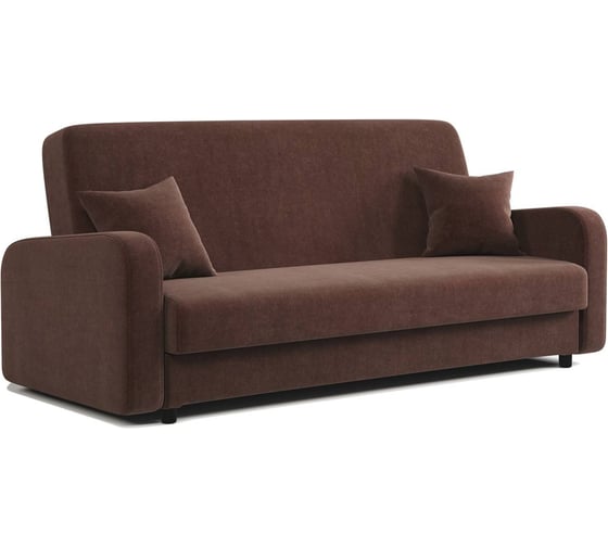 Изображение товара Диван книжка Шарм Мелодия 120 велюр дрим шоколад 170523600