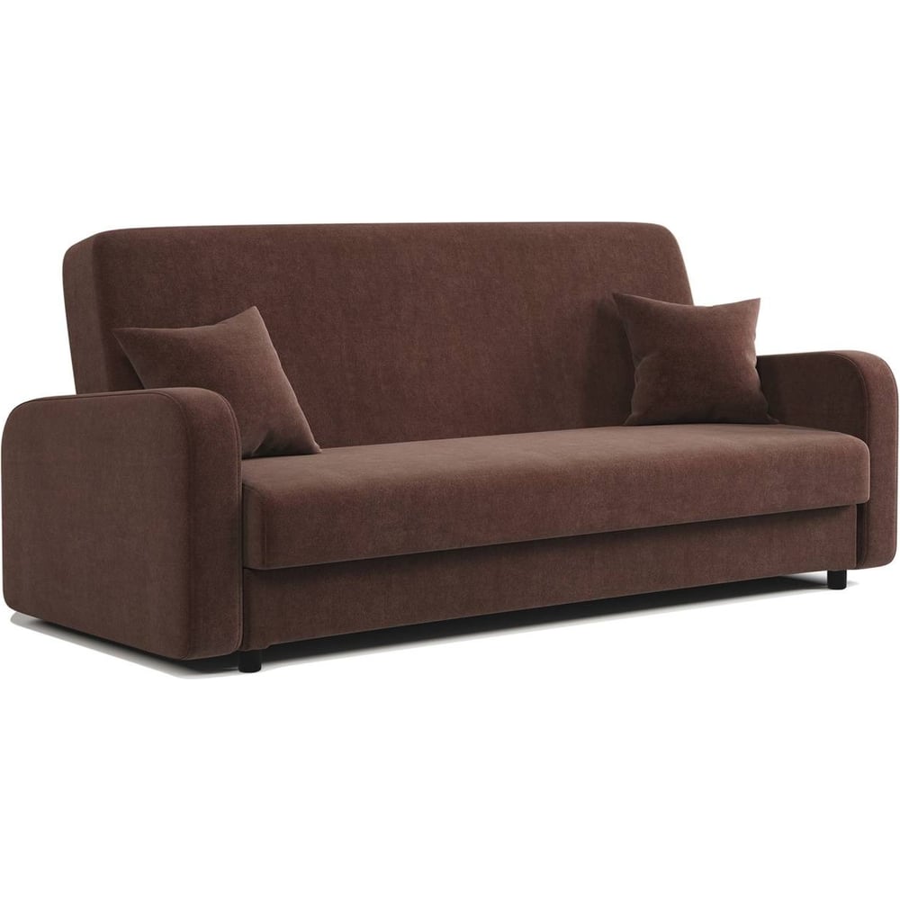 Изображение товара Диван книжка Шарм Мелодия 140 велюр Дрим шоколад 170523603