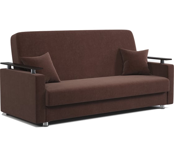 Изображение товара Диван книжка Шарм Мелодия ДП №2 120 велюр Дрим шоколад 170524586