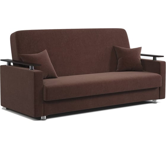 Изображение товара Диван книжка Шарм Мелодия ДП №2 140 велюр Дрим шоколад 170524589