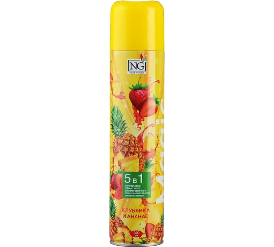Изображение товара Освежитель воздуха NEW GALAXY Magic 300 мл, клубника и ананас 778-199