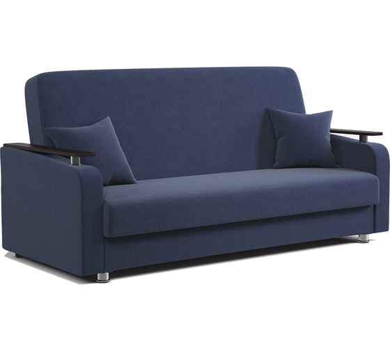 Изображение товара Диван книжка Шарм Мелодия ДП №1 140 велюр Ультра миднайт 170524585