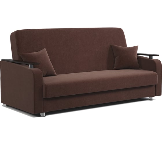 Изображение товара Диван книжка Шарм Мелодия ДП №1 140 велюр Дрим шоколад 170524583