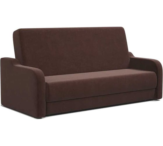 Изображение товара Диван-книжка Шарм Грант М 120 велюр Дрим шоколад 1705246216