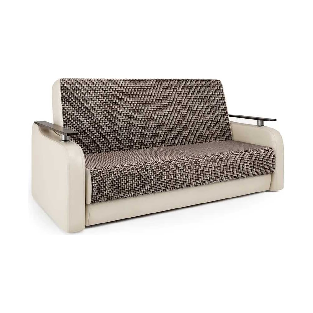 Изображение товара Диван-книжка Шарм Грант М 120 Корфу коричневый/бежевый