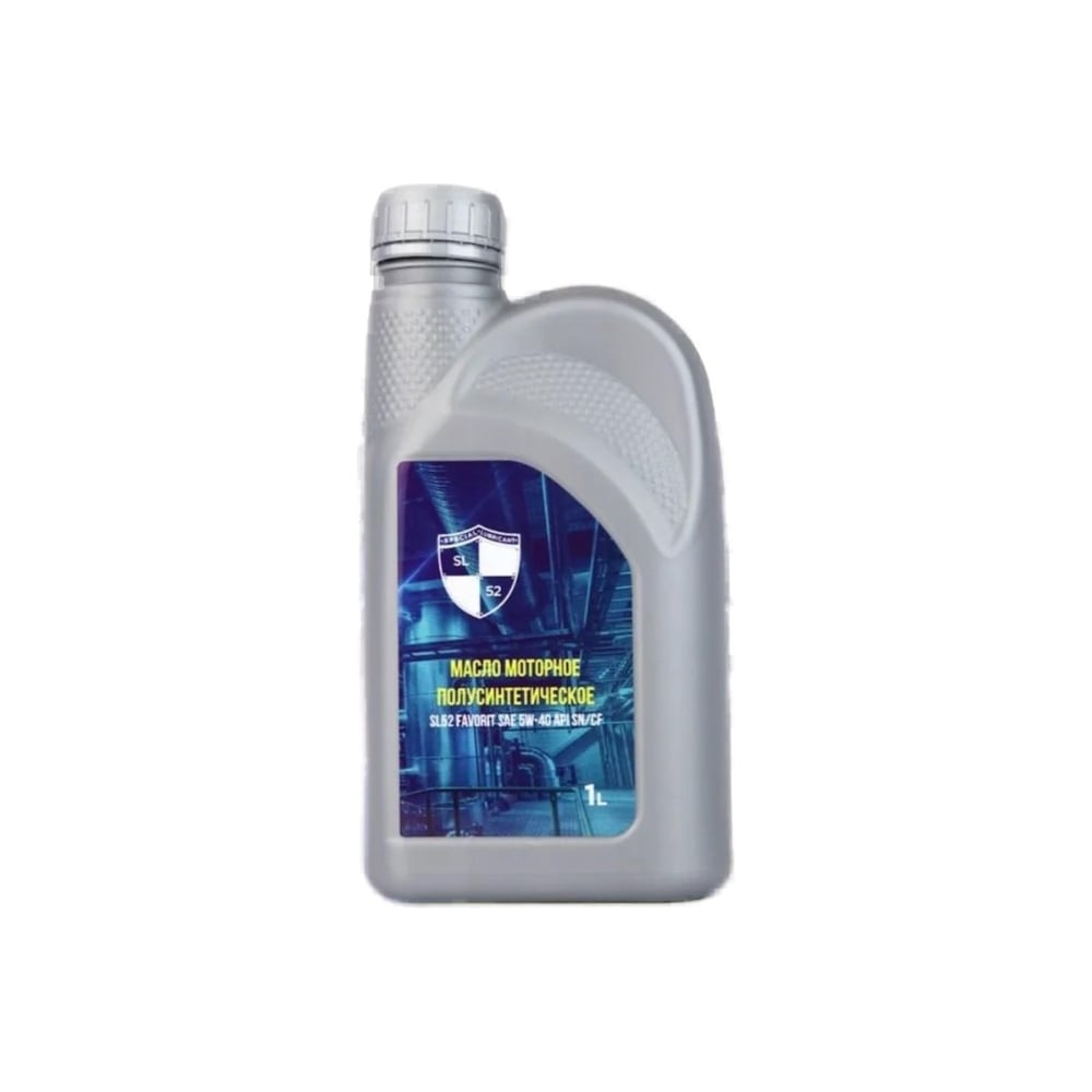 Изображение товара Моторное масло FAVORIT SAE 5W-40 API SN CF 1 л полусинтетика канистра