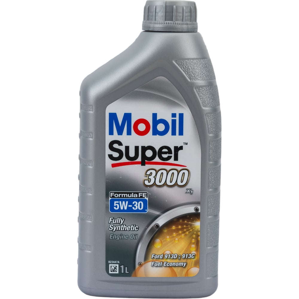 Синтетическое моторное масло MOBIL 5W30 151522 Super 3000 X1 Formula FE 5W-30 - фото 1