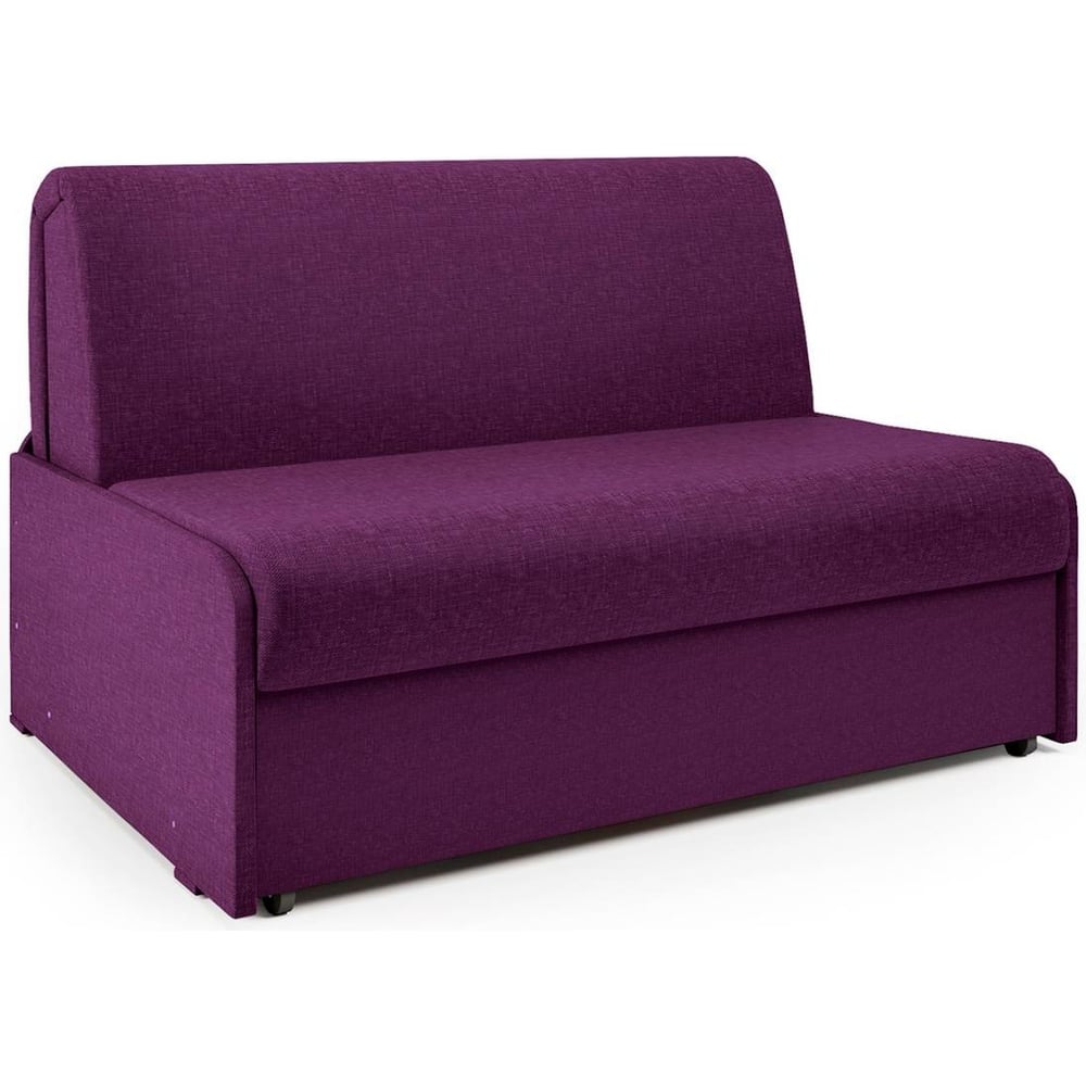 Изображение товара Диван кровать Шарм Коломбо БП фиолетовый современный механизм аккордеон