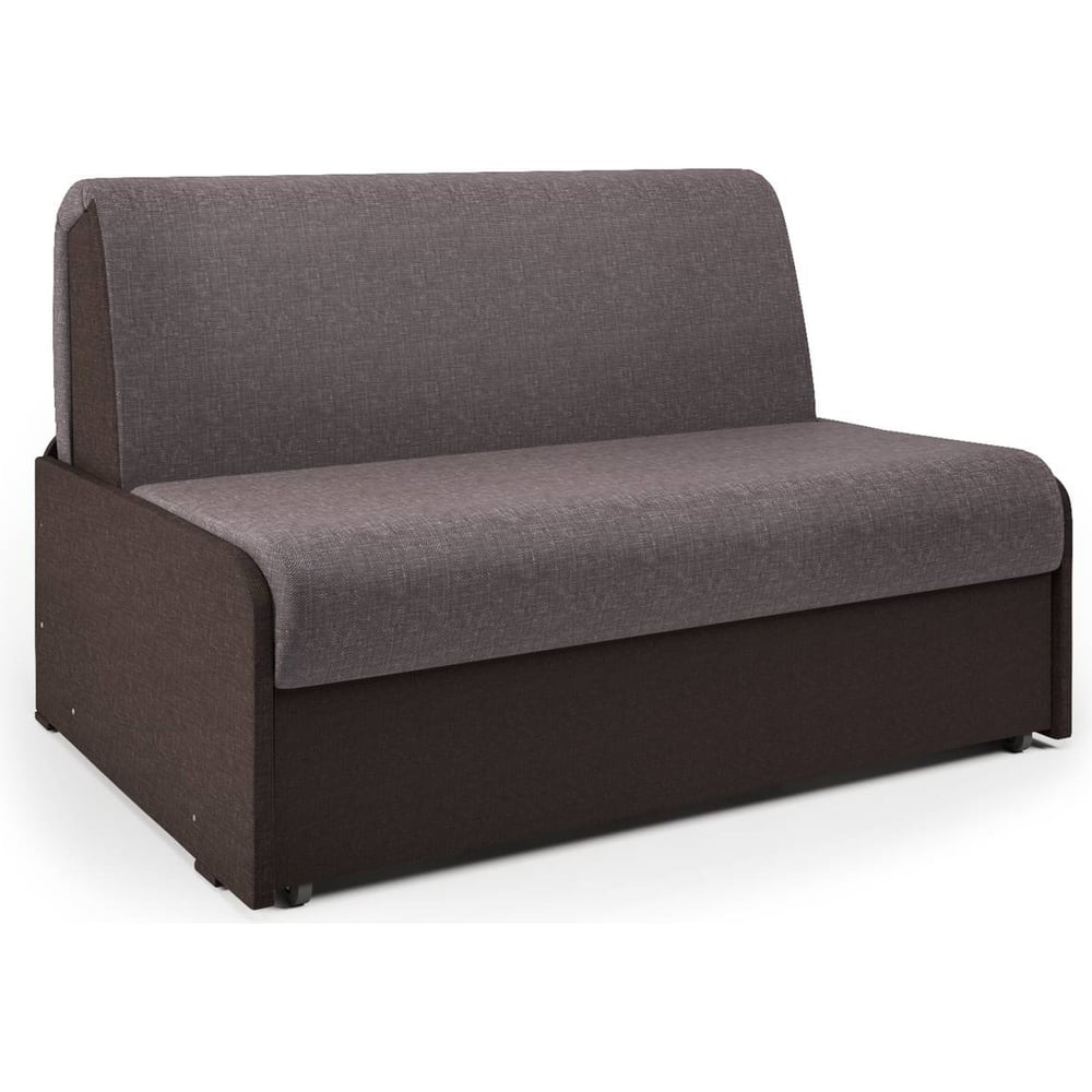 Изображение товара Диван кровать Шарм Коломбо БП 120 Латте и шоколад современный стиль