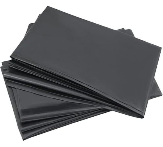 Изображение товара Мусорный мешок 120 л, ПВД, 60 мкм, черные, 100 шт ООО ВЕКТОР М MMM771020793