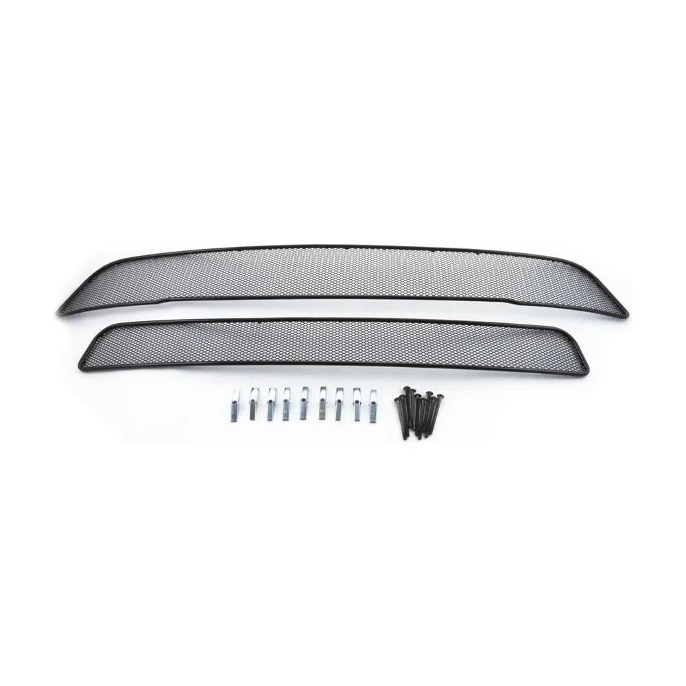 Изображение товара Внешняя сетка на бампер Arbori для Mitsubishi Outlander 2012-2015, комплект 2 шт.