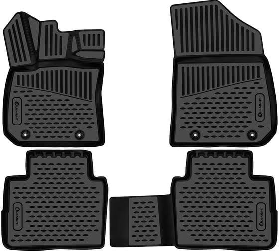 Изображение товара Коврики 3D в салон ELEMENT подходят для GEELY Preface 2024, Седан, 4 шт. полиуретан/Джили 3DAN0828210k ELEMENT3DAN0828210k