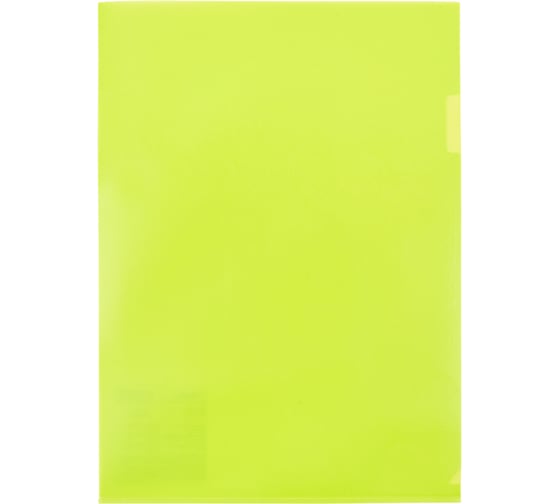 Изображение товара Папка-уголок Expert Complete 20 шт. A4 180 мкм волокно Trend NEON лайм EC210030021 733369