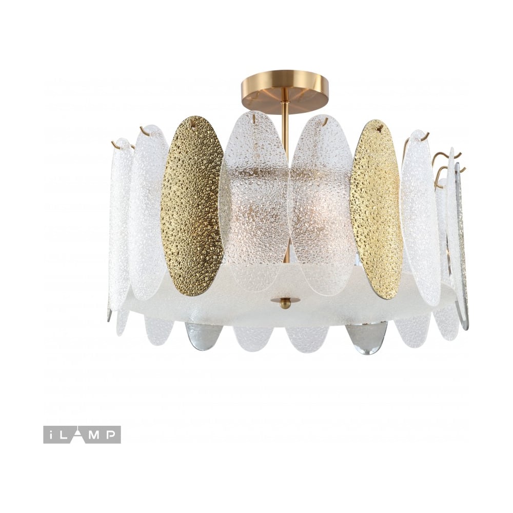 Изображение товара Потолочный светильник iLAMP Dolce 15552-6 ANB+MULT с 6 лампами E14 для современного интерьера