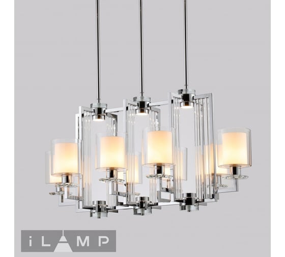 Изображение товара Подвесная люстра iLAMP King RM6201-8P CR+CL