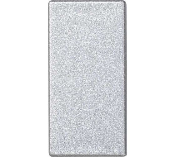 Изображение товара Заглушка Simon, 1/2 К45, узкая, алюминий K105-8