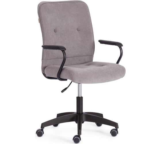 Изображение товара Кресло Tetchair WIND флок, серый 29 21620