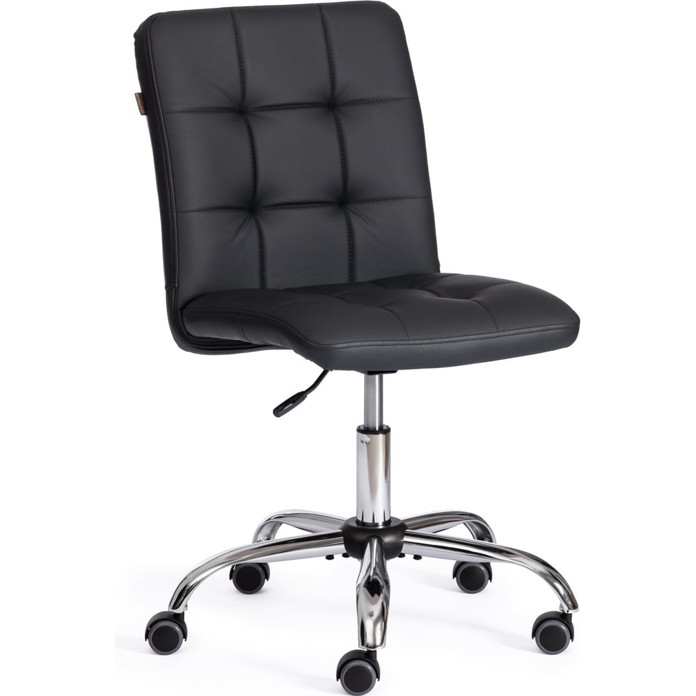 Изображение товара Офисное кресло Tetchair FIESTA кожзам черное, регулировка высоты и вращение