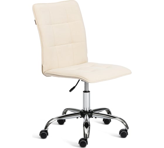 Изображение товара Кресло Tetchair ONE флок, молочный 4 21660