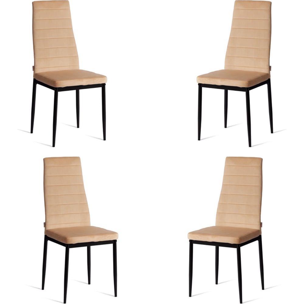 Изображение товара Комплект стульев Tetchair 6 шт. кэжуал дизайн для дома и кухни