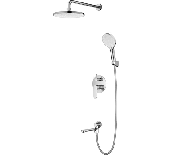 Изображение товара Душевая система для ванны встраиваемая SPLENKA сатин S222.27.05