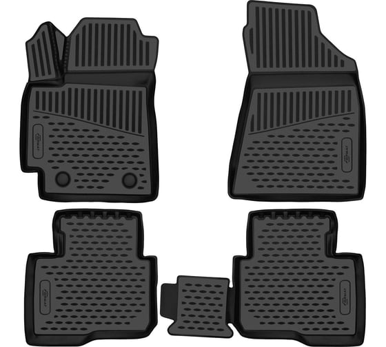 Изображение товара Коврики 3D в салон FORMAT подходят для CHANGAN Alsvin V7 2023, 4 шт. (ПУ, повышенная износостойкость) / Чан .3DAN0622210k FORMAT.3DAN0622210k