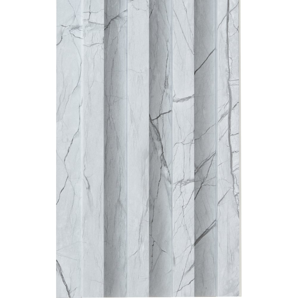 Изображение товара Реечные панели LAKO DECOR Мрамор светлый 1000x160x23 мм, упаковка 6 шт.