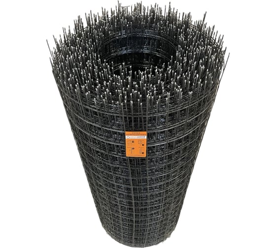 Изображение товара Сетка стеклопластиковая Арматура Композит 2 мм, рулон ширина 1 м, длина 50 м, ячейка 50х50 мм, 1 шт. 4660228920809