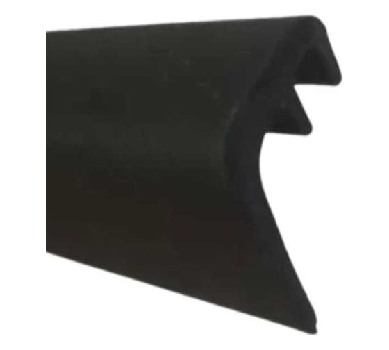 Изображение товара Уплотнитель для мансардных окон KOMFORT москитные системы Fakro 5716 черный, ТЭП, 10 м УМ003823