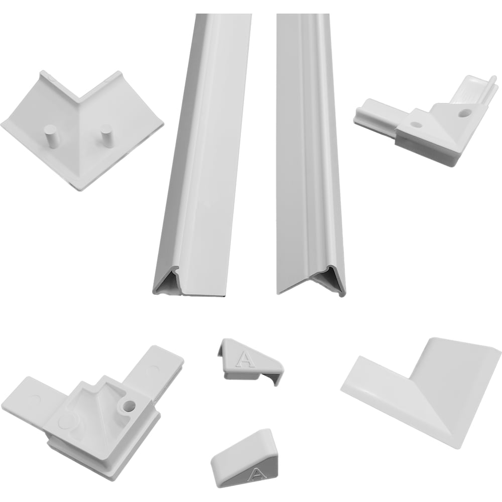 Комплект декоративных планок для ванн и поддонов ALTASAN белый KDP195