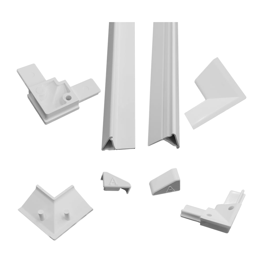 Изображение товара Комплект декоративных планок ALTASAN KDP200 белый для ванн и поддонов