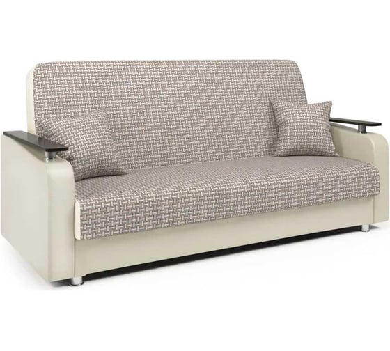 Изображение товара Диван-книжка Шарм Мелодия ДП №1 120 Корфу беж и экокожа беж 104210001