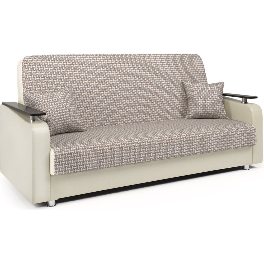 Изображение товара Диван-кровать Шарм Мелодия ДП №1 140 Корфу беж экокожа классика