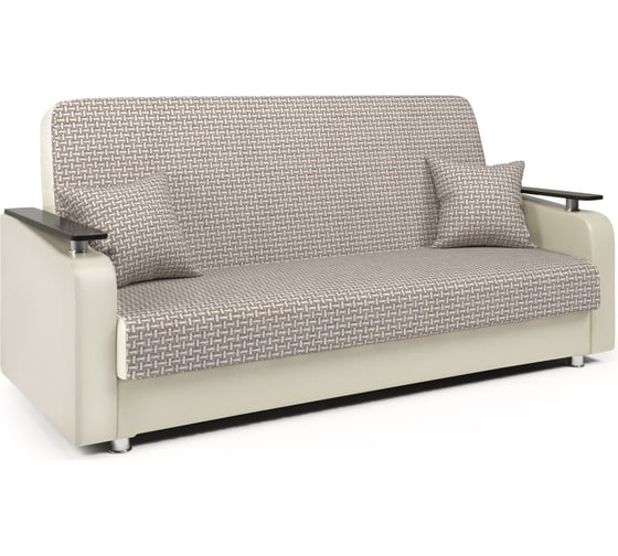 Изображение товара Диван-книжка Шарм Мелодия ДП №1 140 Корфу беж и экокожа беж 104210009