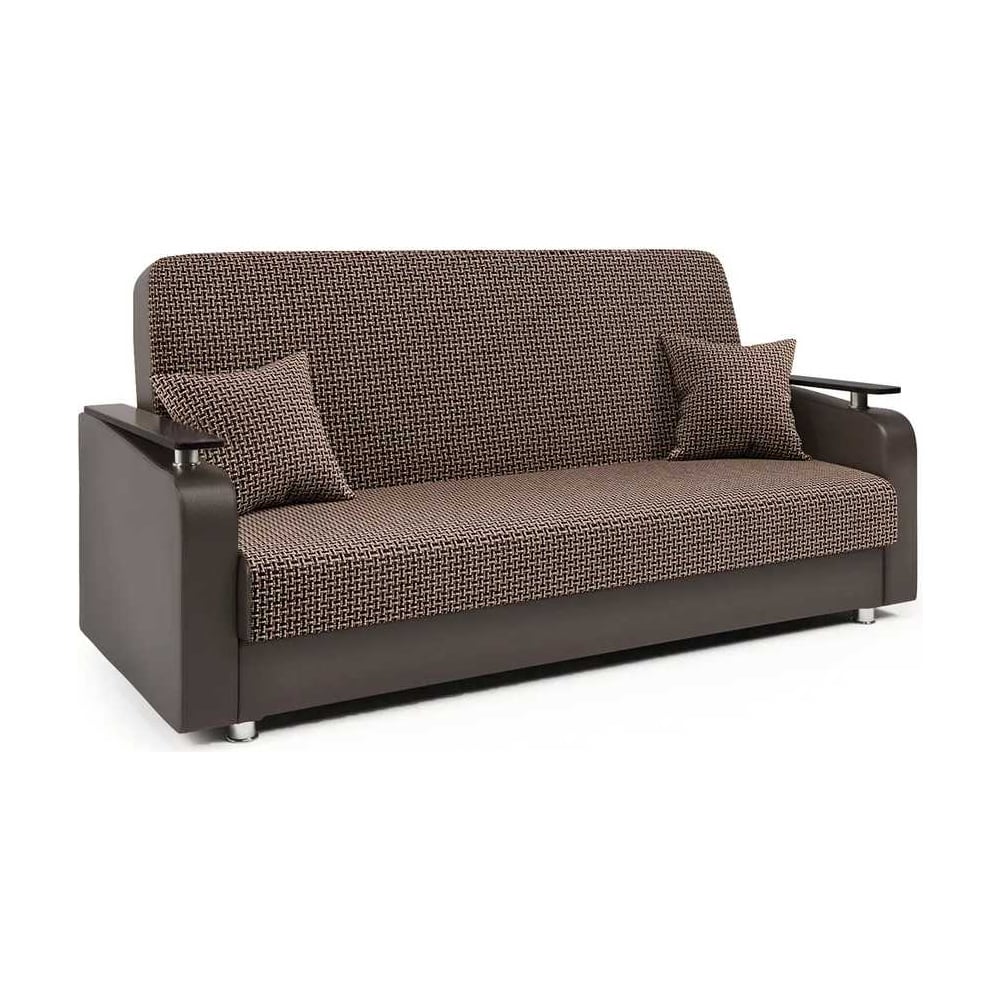 Изображение товара Диван-книжка Шарм Мелодия ДП №1 140 Корфу коричневый экокожа