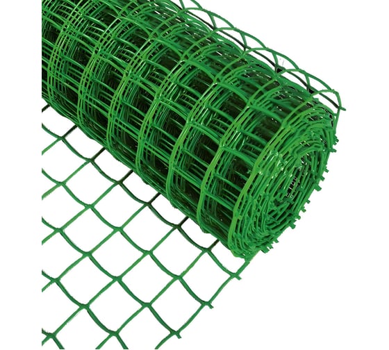 Изображение товара Садовая решетка Ресурс 50х50 мм, 1х10 м, зеленая СА-50/1/10 20109