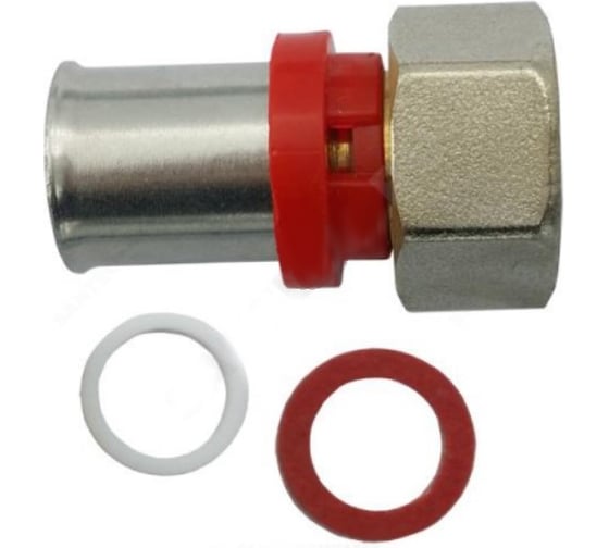 Изображение товара Муфта Aquasfera МП прессовая, латунь, Дн16х1/2 накидная гайка 8013-01 027-8804