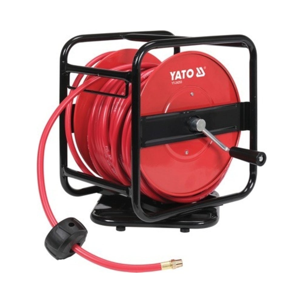 Изображение товара Пневматический шланг 8 мм 30 м YATO YT-24253 на кривошипной обмотке