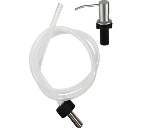 Изображение товара Встраиваемый диспенсер для жидкого мыла с удлинительной трубкой SPLENKA 100 см, сатин S710.02.05