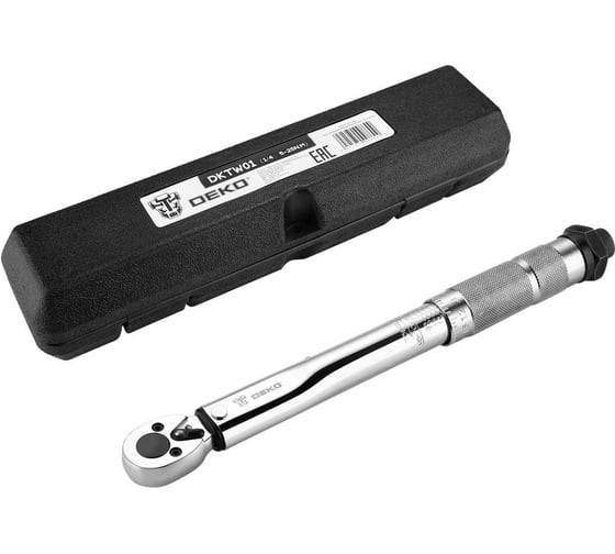 Изображение товара Динамометрический ключ DEKO DKTW01 1/4, 5-25 Нм 065-0341