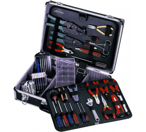 Изображение товара Набор инструмента для прокладки сетей AIST 48 предметов 00-00011207